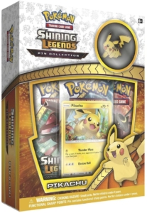 2017 Pokemon TCG Shining Legends Pin Collection Pikachu