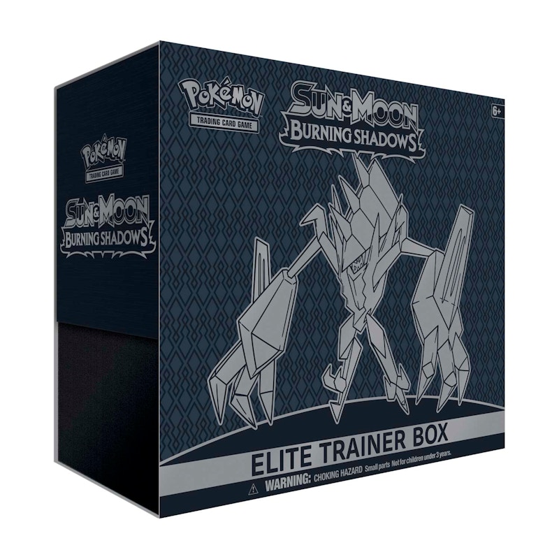 2017 Pokemon TCG Sun & Moon Burning Shadows Elite Trainer Box