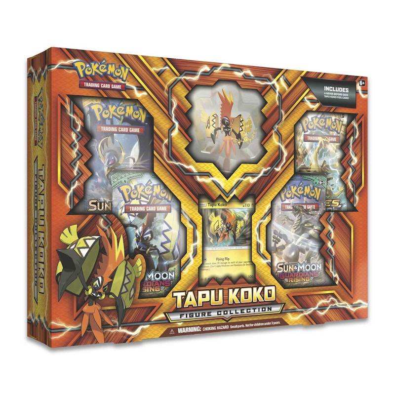 2017 Pokemon TCG Tapu Koko Figure Collection