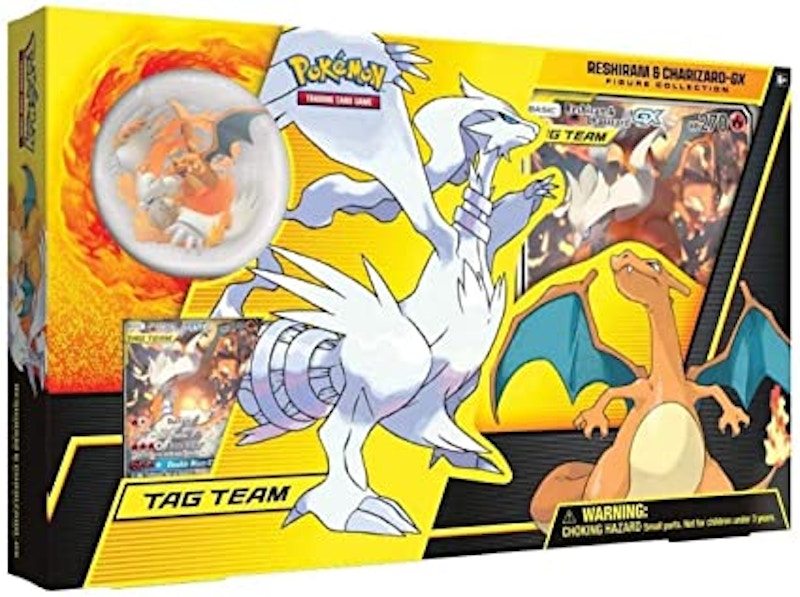 2019 Pokemon TCG Reshiram & Charizard GX Figure Collection