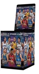 2020-21 Panini Sticker & Card Collection Basketball Box