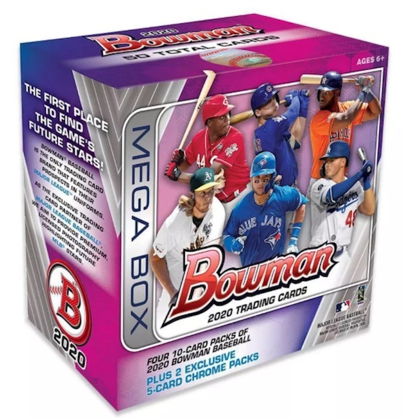 2020 Bowman Baseball Mega Box