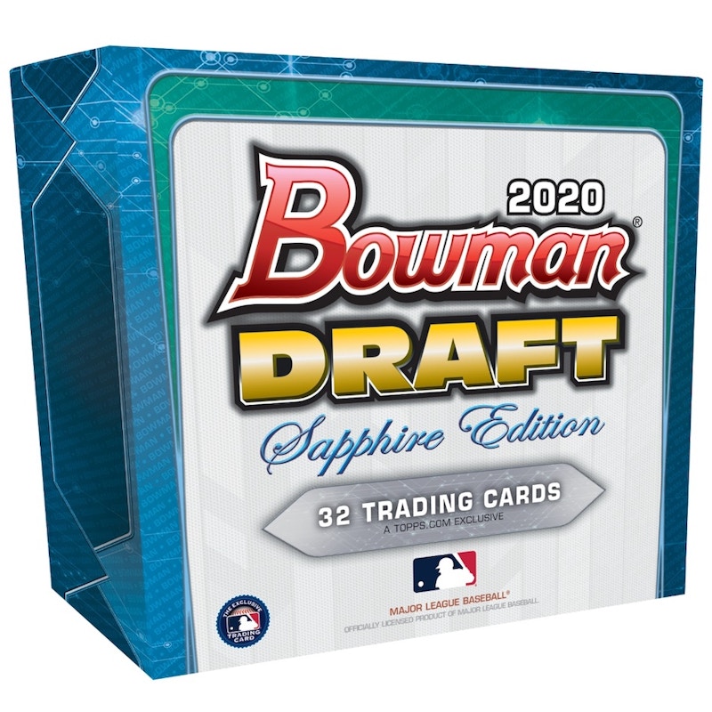 2020 Bowman Draft Sapphire Edition Baseball Box
