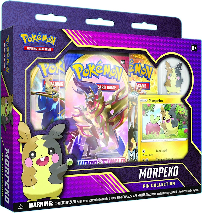 2020 Pokemon TCG Morpeko Pin Collection
