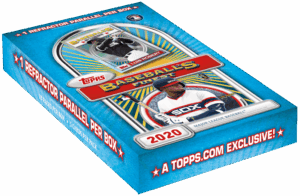 2020 Topps Finest Flashbacks Baseball Hobby Box