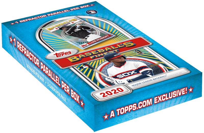 2020 Topps Finest Flashbacks Baseball Hobby Box