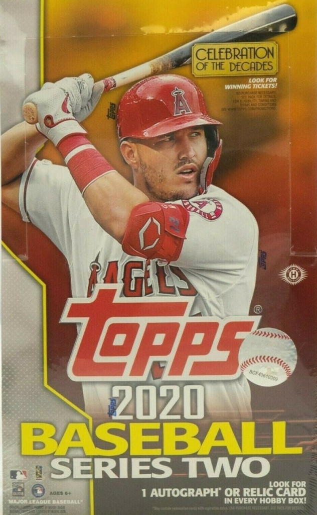 2020 Topps Series Two Baseball Hobby Box