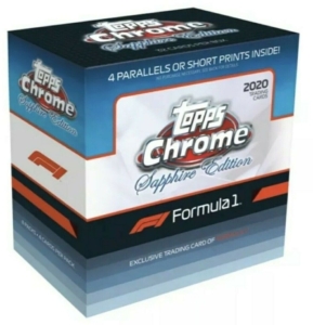 2020 Topps Chrome Sapphire Formula 1 Racing Box
