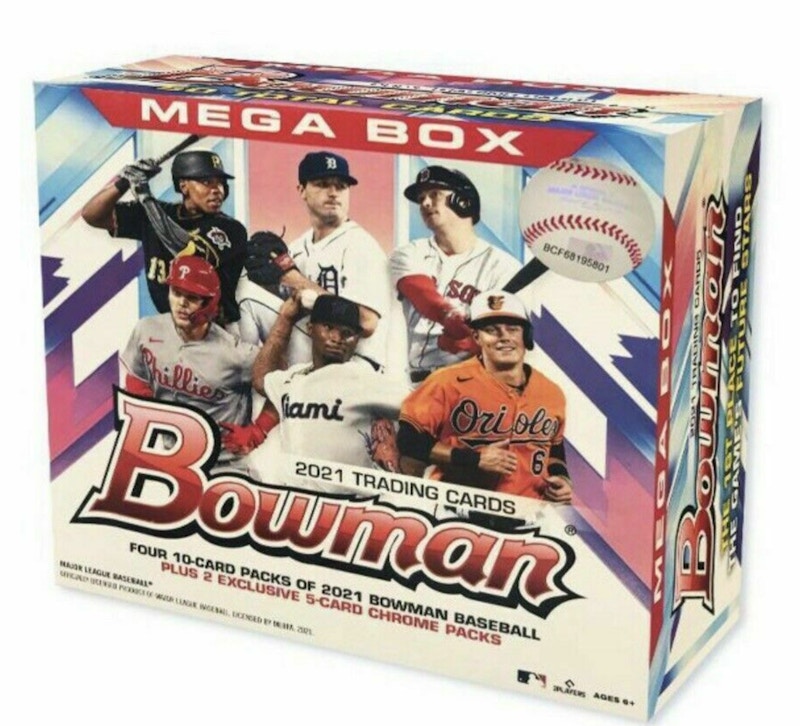 2021 Bowman Baseball Mega Box