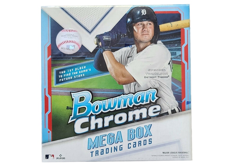 2021 Bowman Chrome Baseball Mega Box