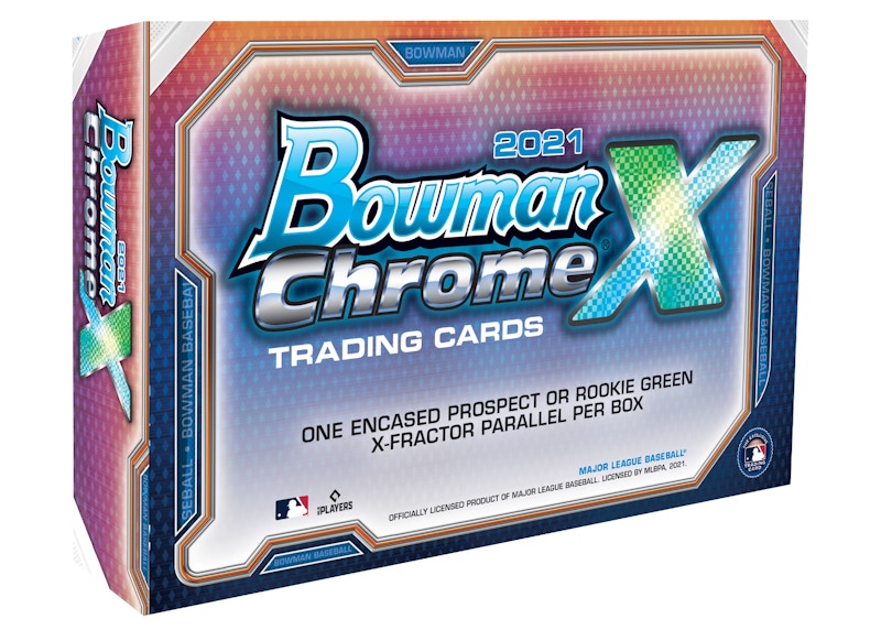 2021 Bowman Chrome X Baseball Box