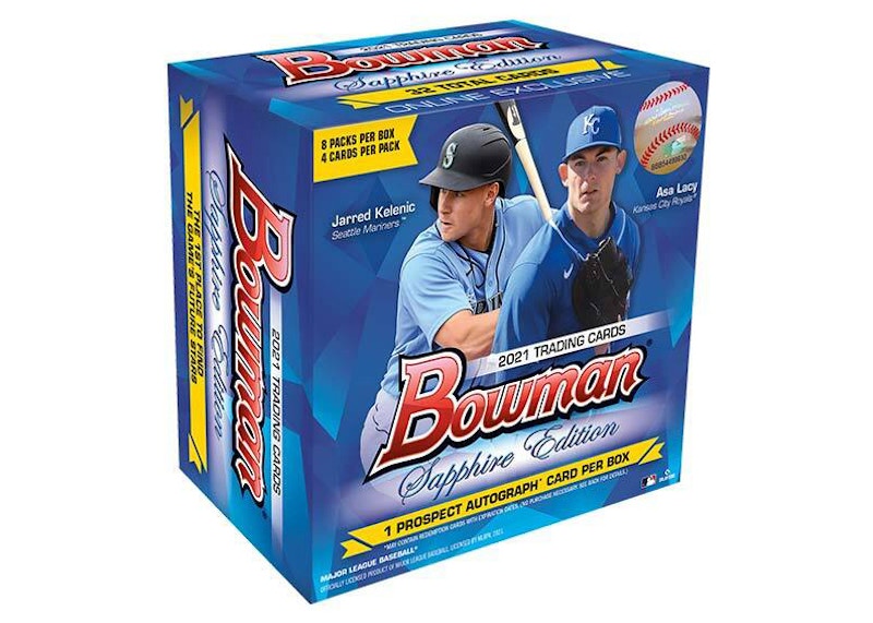 2021 Bowman Sapphire Edition Baseball Box