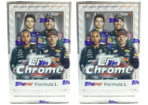 2021 Topps Chrome Formula 1 Racing Hobby Lite Box 2x Lot