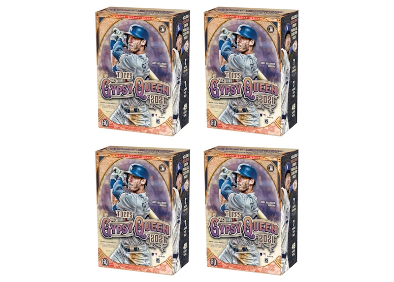 2021 Topps Gypsy Queen Baseball Blaster Box 4x Lot