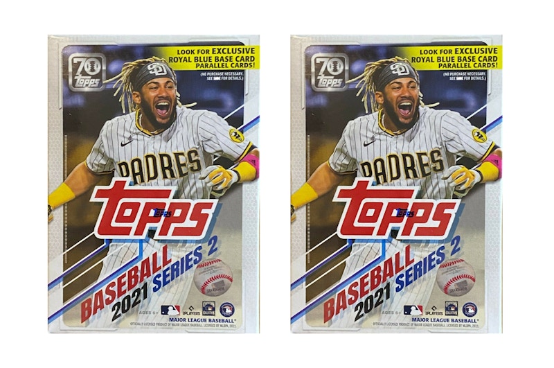 2021 Topps Series 2 Baseball Blaster Box 2x Lot