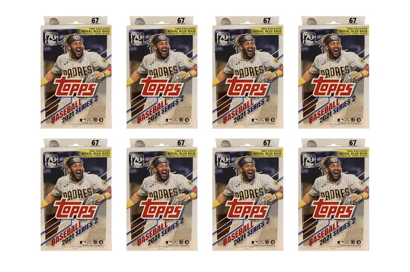 2021 Topps Series 2 Baseball Hanger Box 8x Lot
