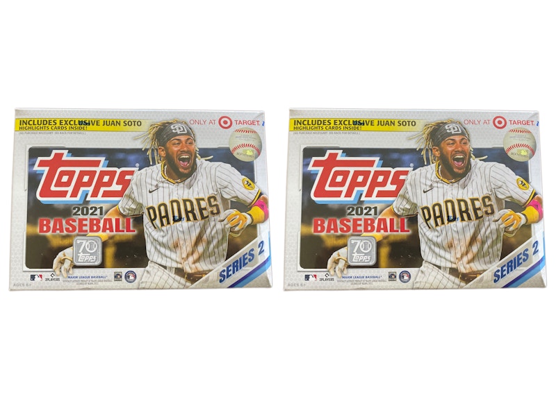 2021 Topps Series 2 Baseball Mega Box 2x Lot