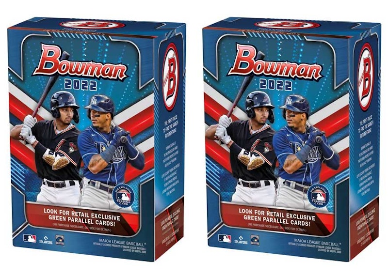 2022 Bowman Baseball Blaster Box 2x Lot