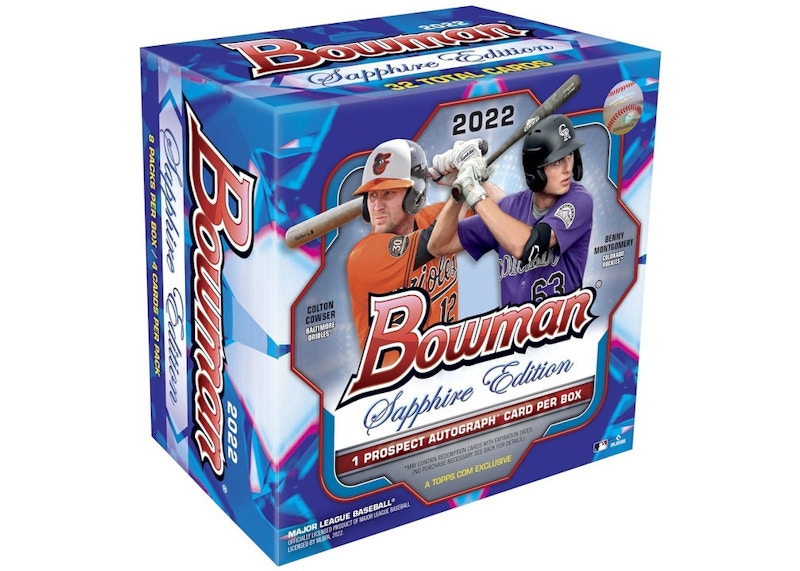 2022 Bowman Sapphire Edition Baseball Box