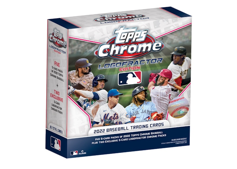 2022 Topps Chrome Logofractor Edition Baseball Box