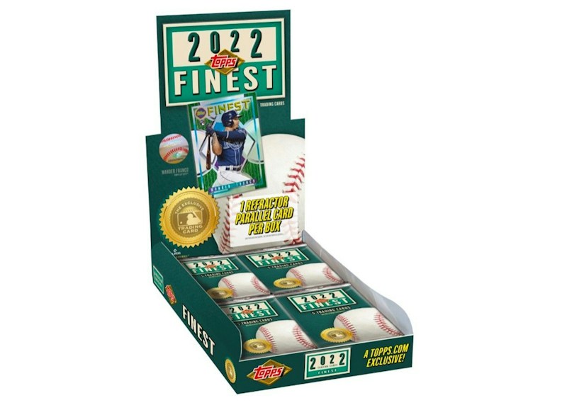 2022 Topps Finest Flashbacks Baseball Hobby Box