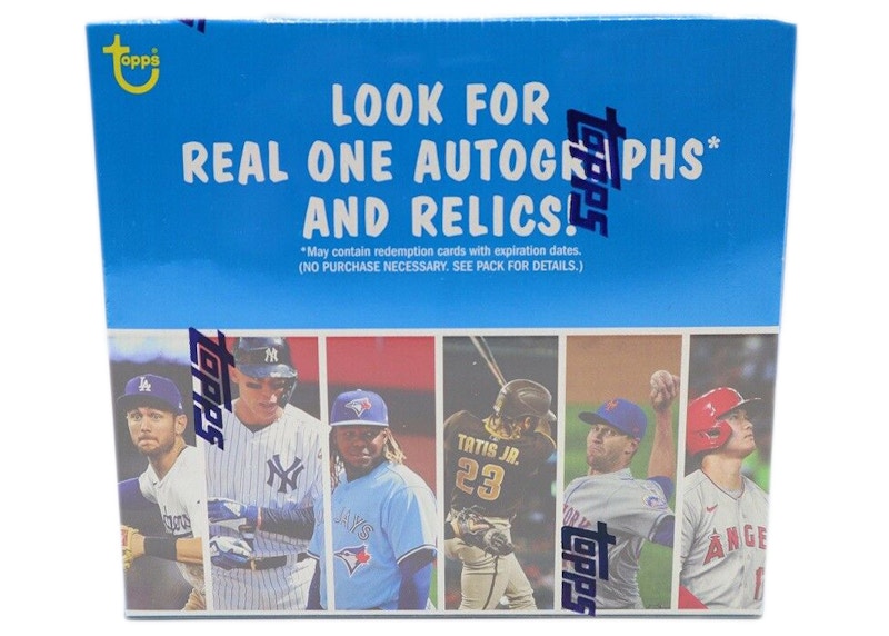 2022 Topps Heritage Baseball Retail Box