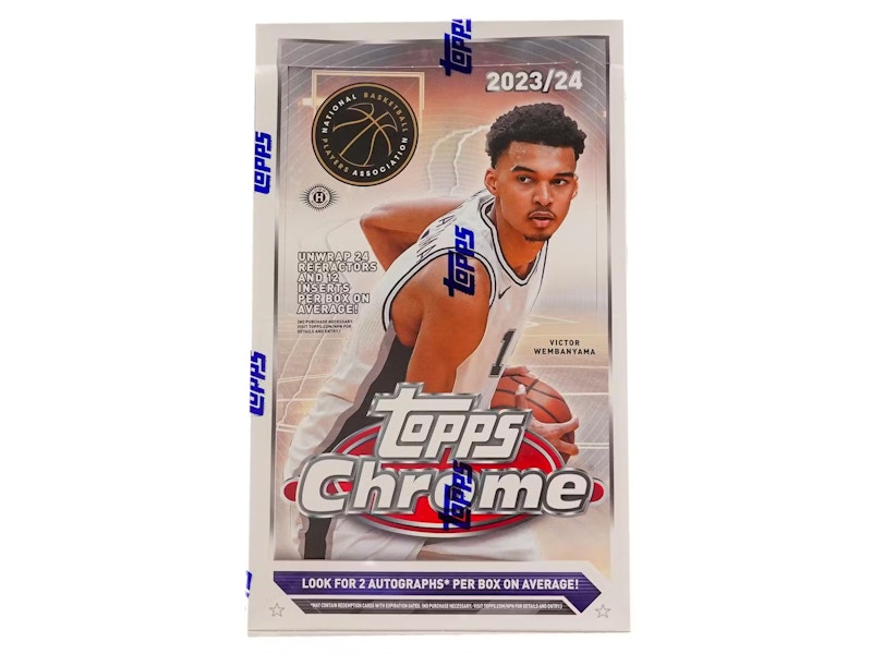 2023-24 Topps Chrome Basketball Hobby Box