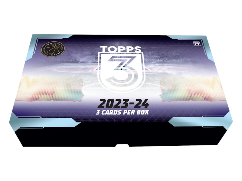 2023-24 Topps Three Basketball Hobby Box