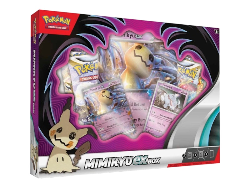 2023 Pokémon Sword & Shield Mimikyu EX Collection Box