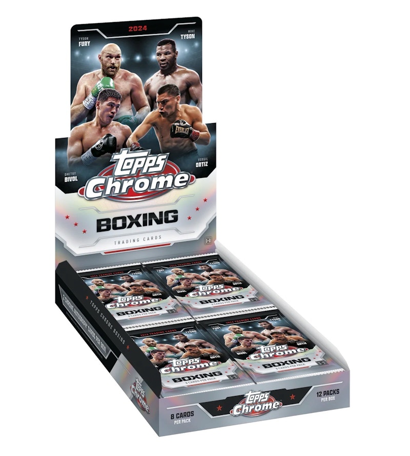 2024/25 Topps Chrome Boxing Hobby Box