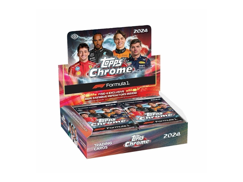2024 Topps Chrome Formula 1 Qualifying Lap Box