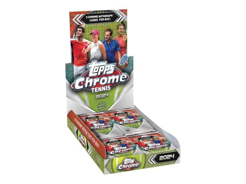 2024 Topps Chrome Tennis Hobby Box