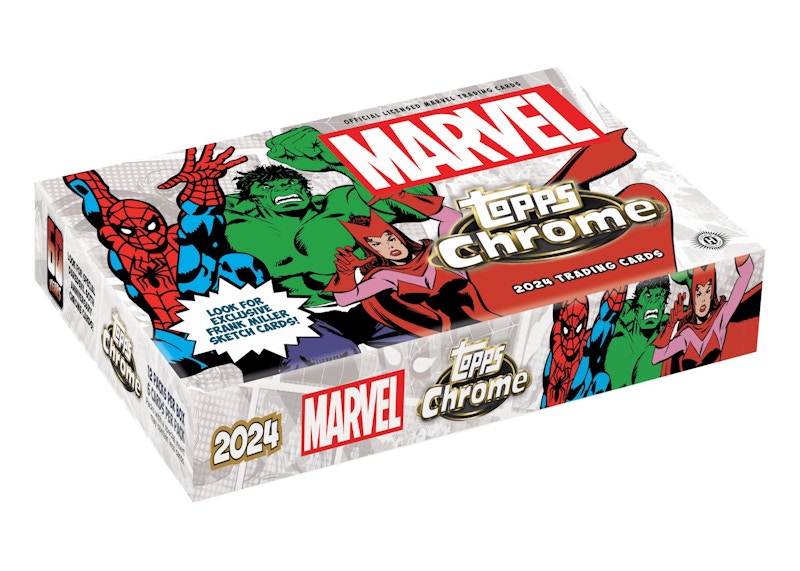 2024 Topps Marvel Chrome Hobby Box
