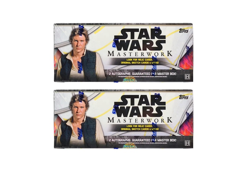 2024 Topps Star Wars Masterwork Hobby Box 2x Lot