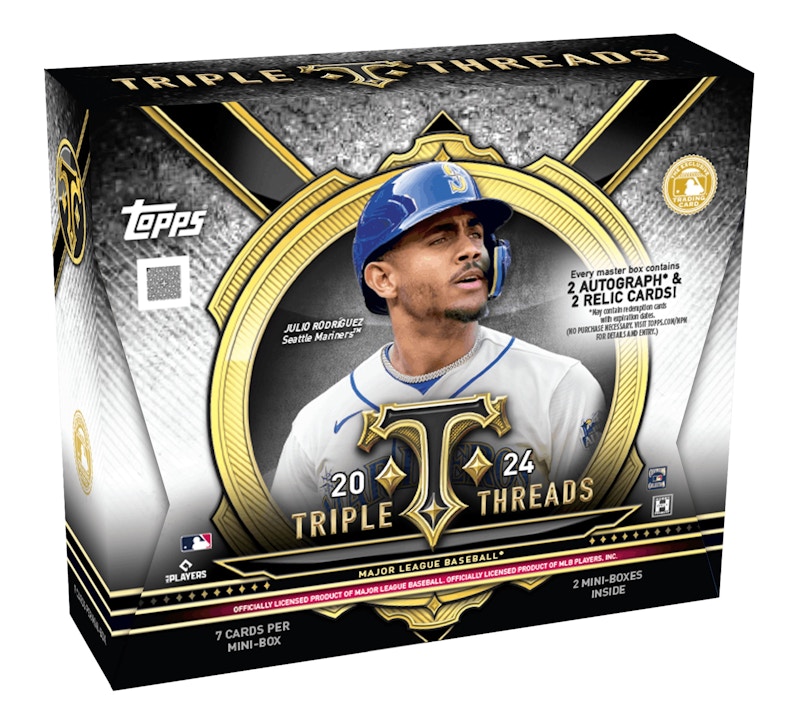 2024 Topps Triple Threads Baseball Hobby Box