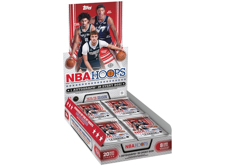 2025-2026 Topps Hoops Basketball Hobby Box