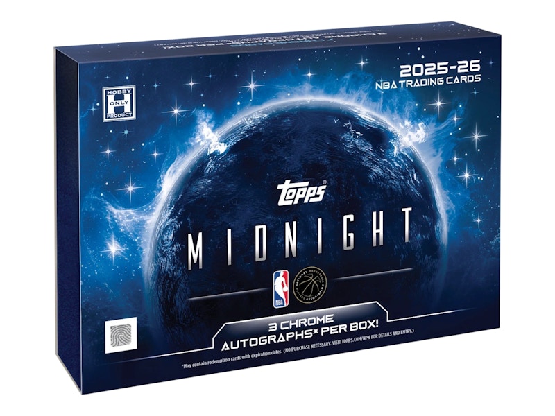 2025-26 Topps Midnight Basketball Hobby Box