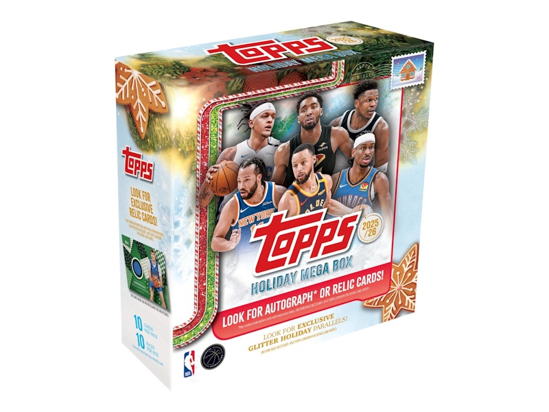 2025/26 Topps Holiday Basketball Mega Box