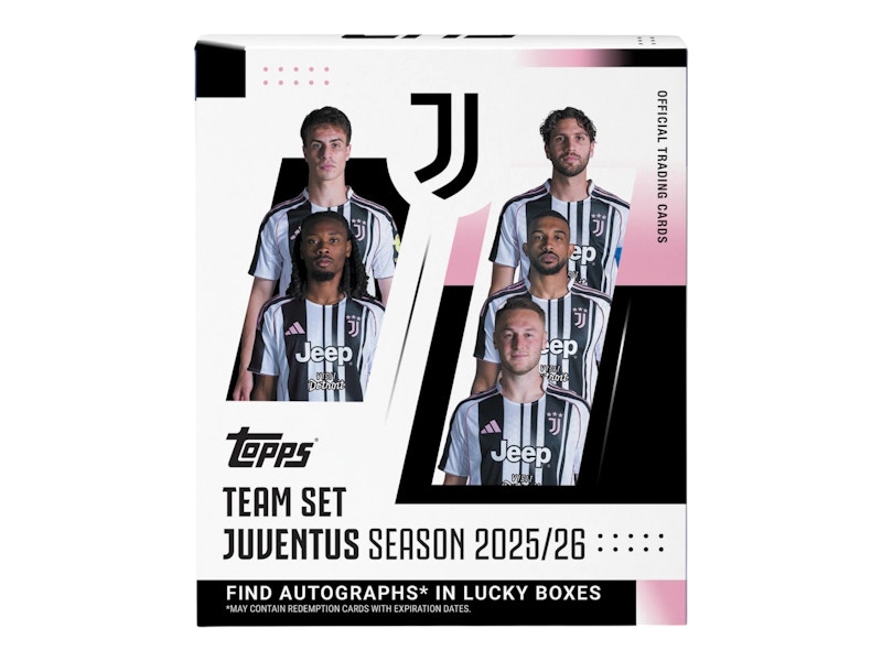 2025/26 Topps Juventus Team Set Hobby Box