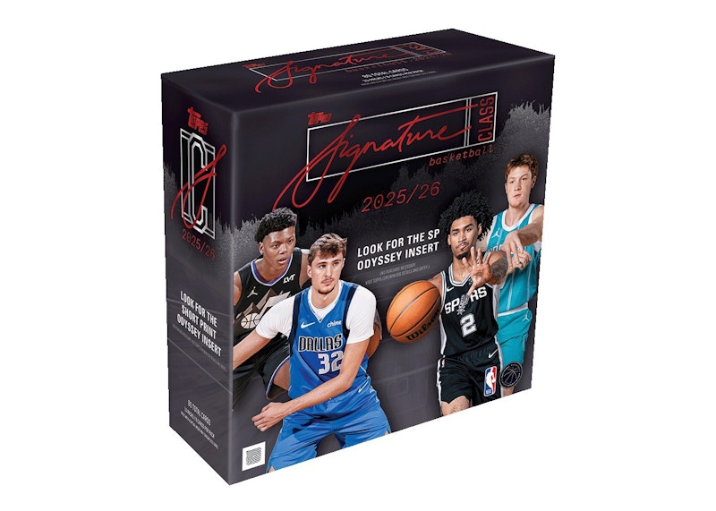 2025-26 Topps Signature Class Basketball Mega Box