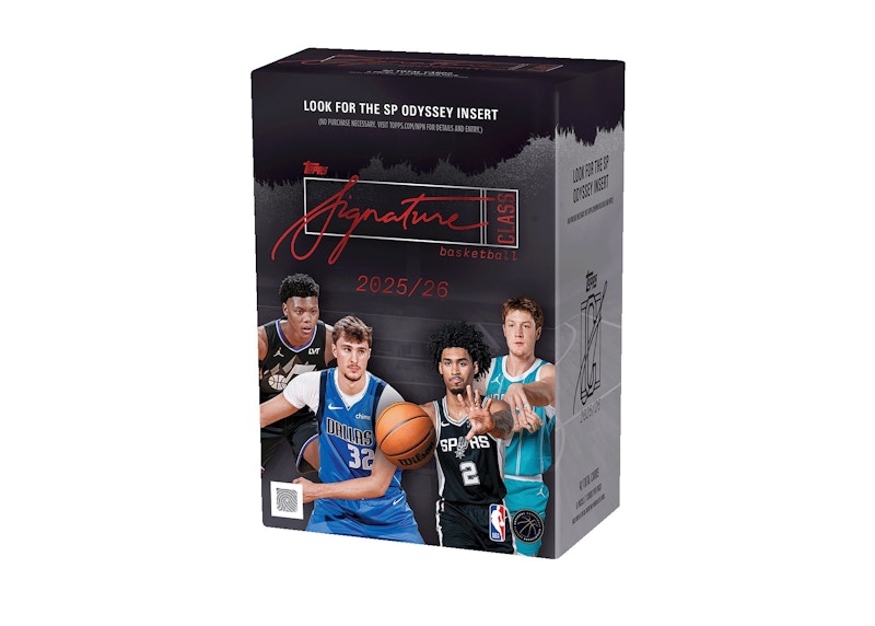 2025-26 Topps Signature Class Basketball Value Box