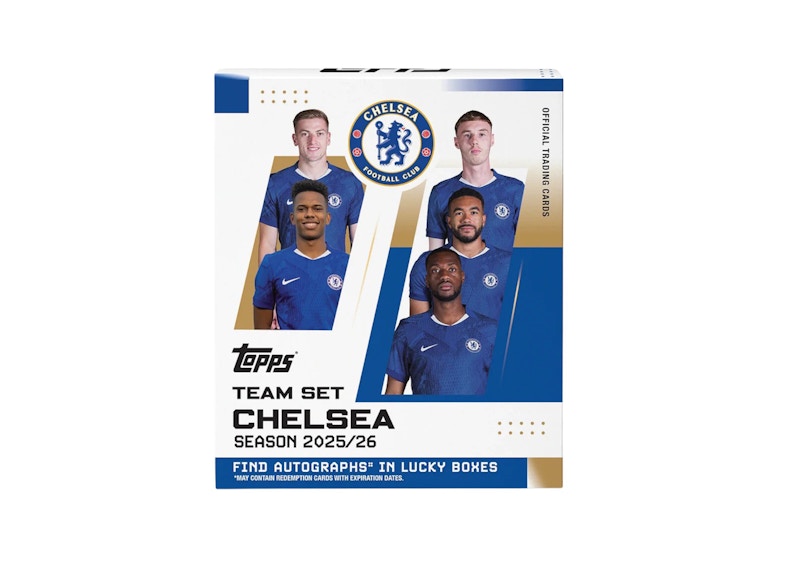 2025-26 Topps Team Set Chelsea Hobby Box