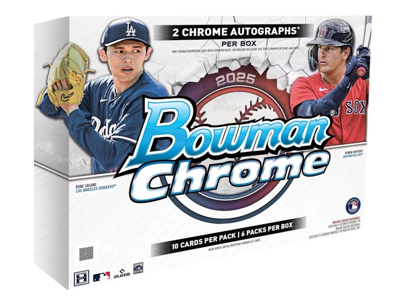 2025 Bowman Chrome Baseball Hobby Box
