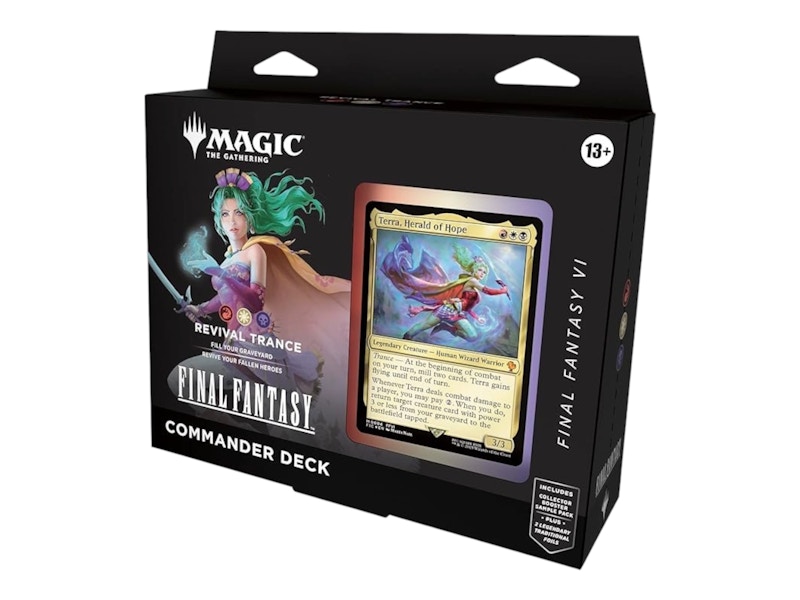 2025 Magic: The Gathering Final Fantasy Commander Deck Revival Trance