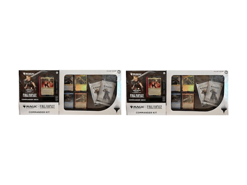 2025 Magic: The Gathering Final Fantasy Costco Commander Kit Bundle Box 2x Lot