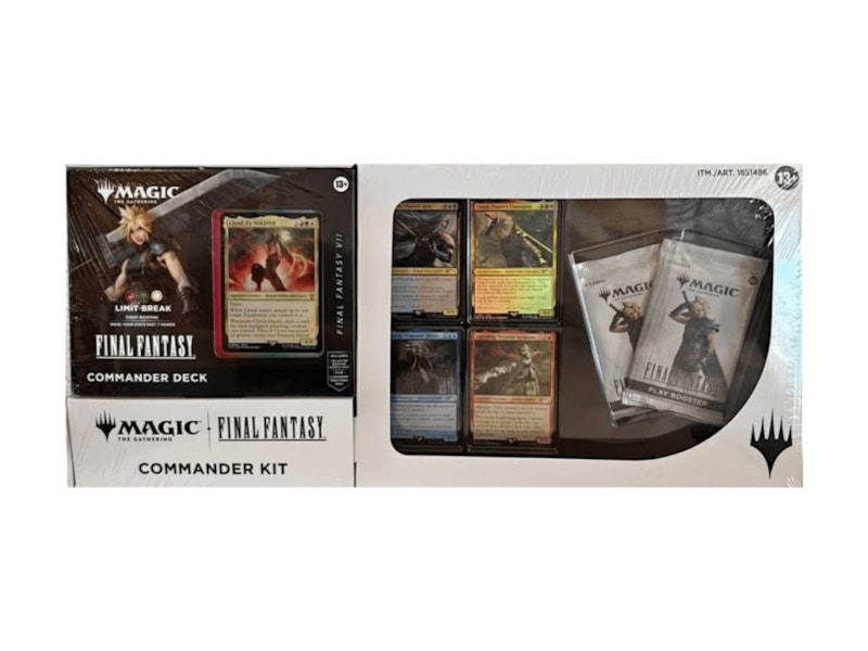 2025 Magic: The Gathering Final Fantasy Costco Commander Kit Bundle Box