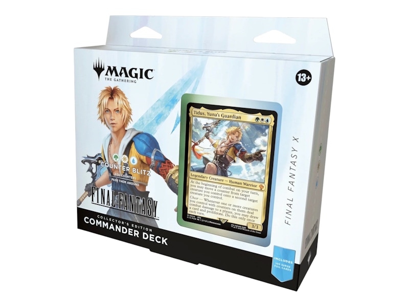 2025 Magic: The Gathering Final Fantasy Counter Blitz Collector’s Edition Commander Deck
