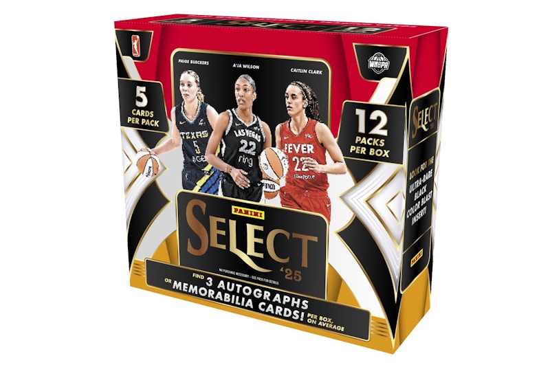 2025 Panini Select WNBA Hobby Box