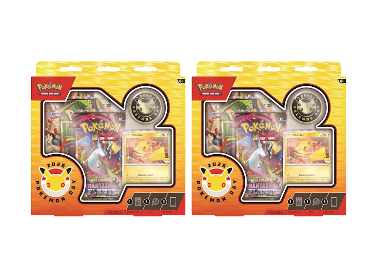 2026 Pokémon Day Pikachu Collection 2x Lot