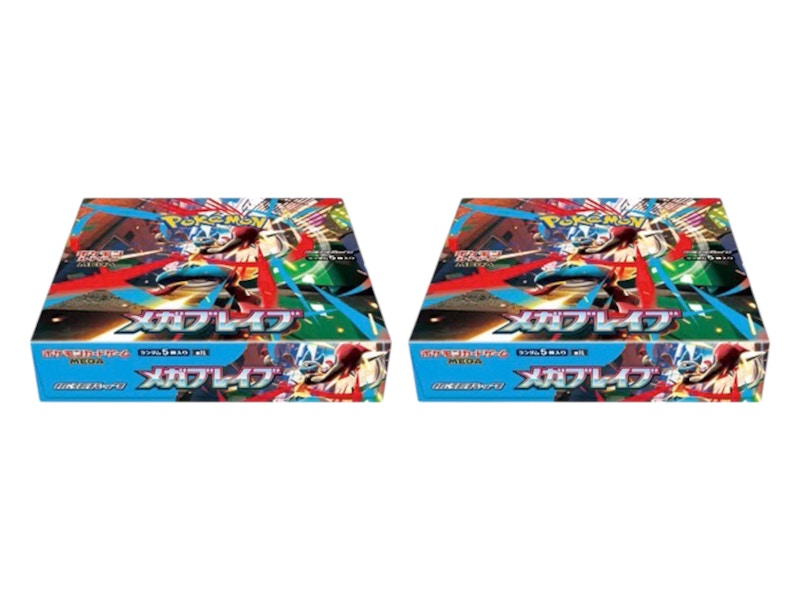2025 Pokémon Mega Evolution Mega Brave Booster Box 2x Lot
